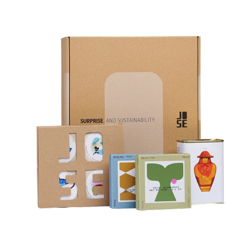 Cabaz de conservas José Gourmet Edição de Natal